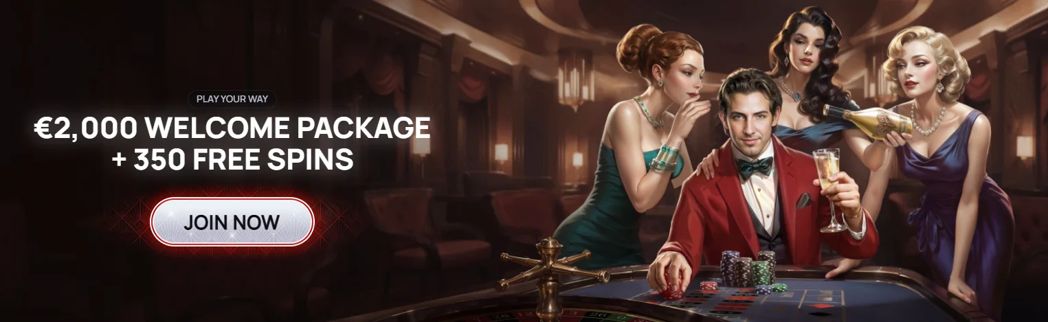 welcome package 2000 euro and 350 free spins